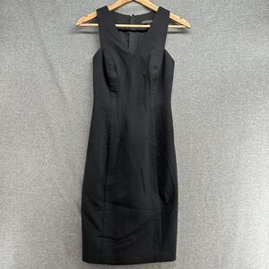 Banana Republic Dress Women's 0 Sleeveless Classic Black 2014